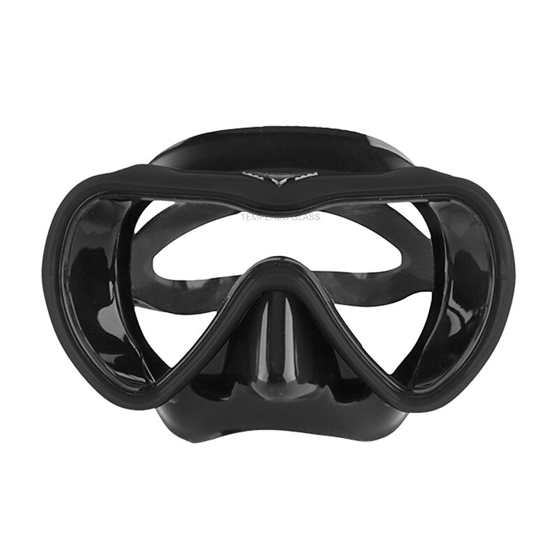 Dive Goggles Underwater Mask Swimming Goggles Swimming Pool Diving Training Goggles Camera Diving Mask: black