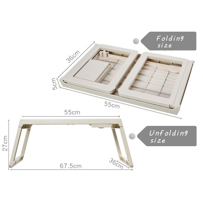 Multi Functie Plastic Draagbare Vouwen Bureau Ipad Telefoon Stand Houder Organiseren Student Slaapkamer Diner Bureaus Computer Bureau