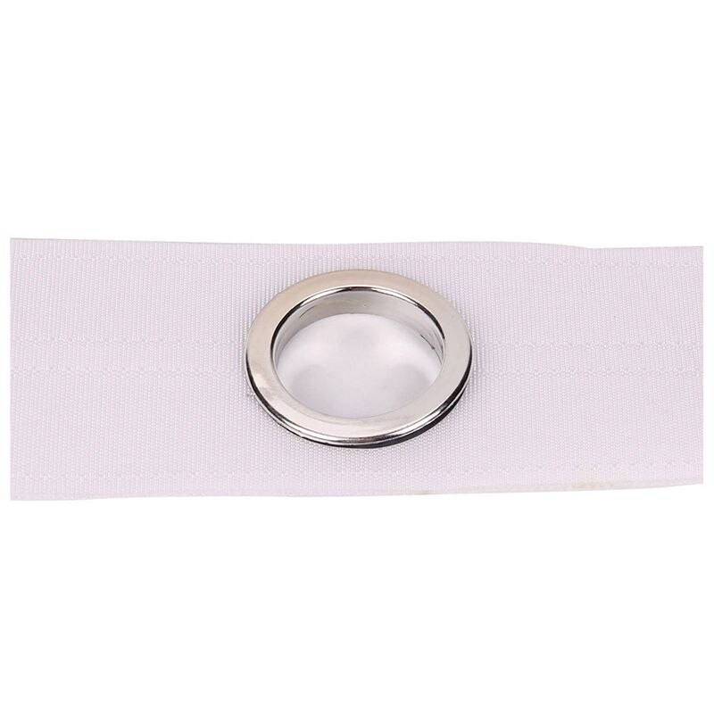 Best 5M Eyelet Curtain Tape 25 Rings Accessories Sewing Sliver Curtains Blinds