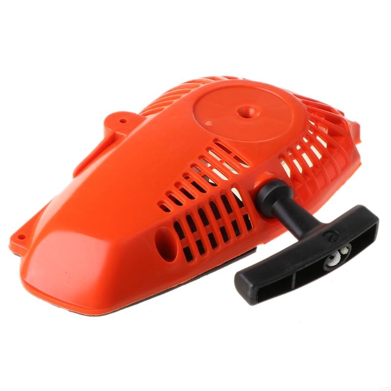 920L Chainsaw Parts Single Recoil Pull Starter Assembly Chainsaw Spares for 2500 25CC Lawn Mower Parts Durable