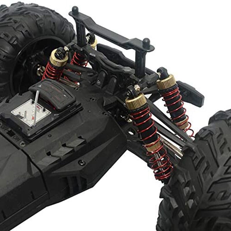 4Pcs RC Shock Absorber Adjustable Assembled Spring Damper Suspension Upgraded Oil Filled Shock 25-ZJ03 for 9125 RC Car