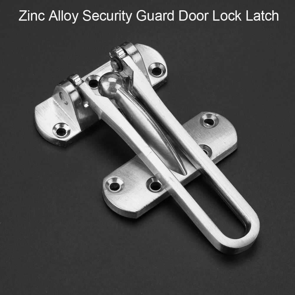 smart door lock door handle Heavy Duty Zinc Alloy Safety Guard Security Door Lock Latch for Home Hotel Door door handle lock