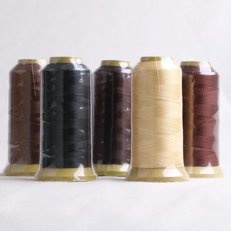 2Pcs 210D Hoge Sterkte Nylon Naaigaren Voor Haarverlenging Hand Genaaid &amp; Machines 2000M 5 Kleur In voorraad