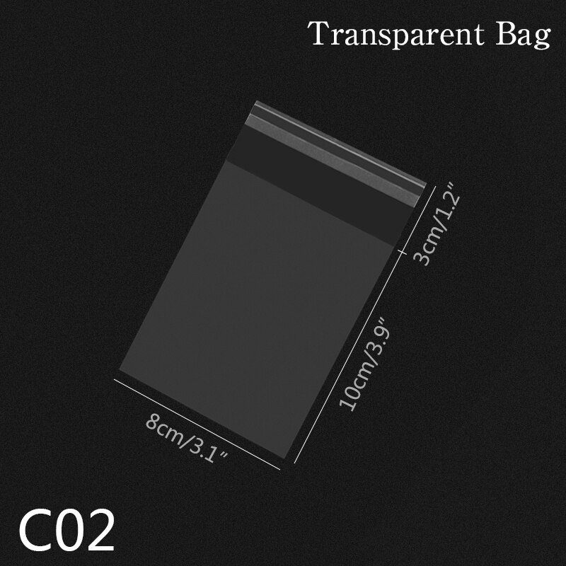100pcs Transparent Dot Bags DIY Transparent Ziplock Food Bag White Round Dot Candy Cookie Storage Packaging Bag Decoration: C02