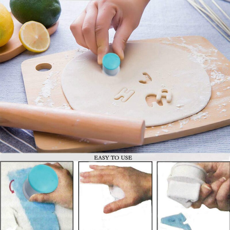 Alfabet Nummer Biscuit Cutter Kleine Letters Hoofdletters Letter Cake Decorating Cookie Gereedschap Stempel Mold Dessert Bakken Accessoires