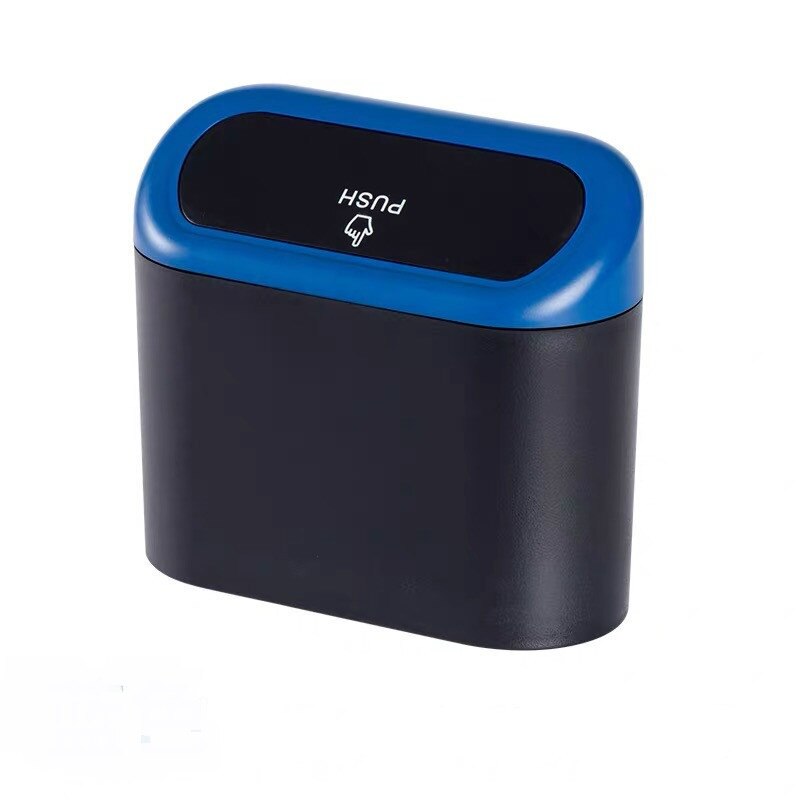 Car Trash Bin Garbage Dust Case Box Auto Storage Case Garbage Dust Case Box trash can Black Red Yellow Brown Blue Car Trash can