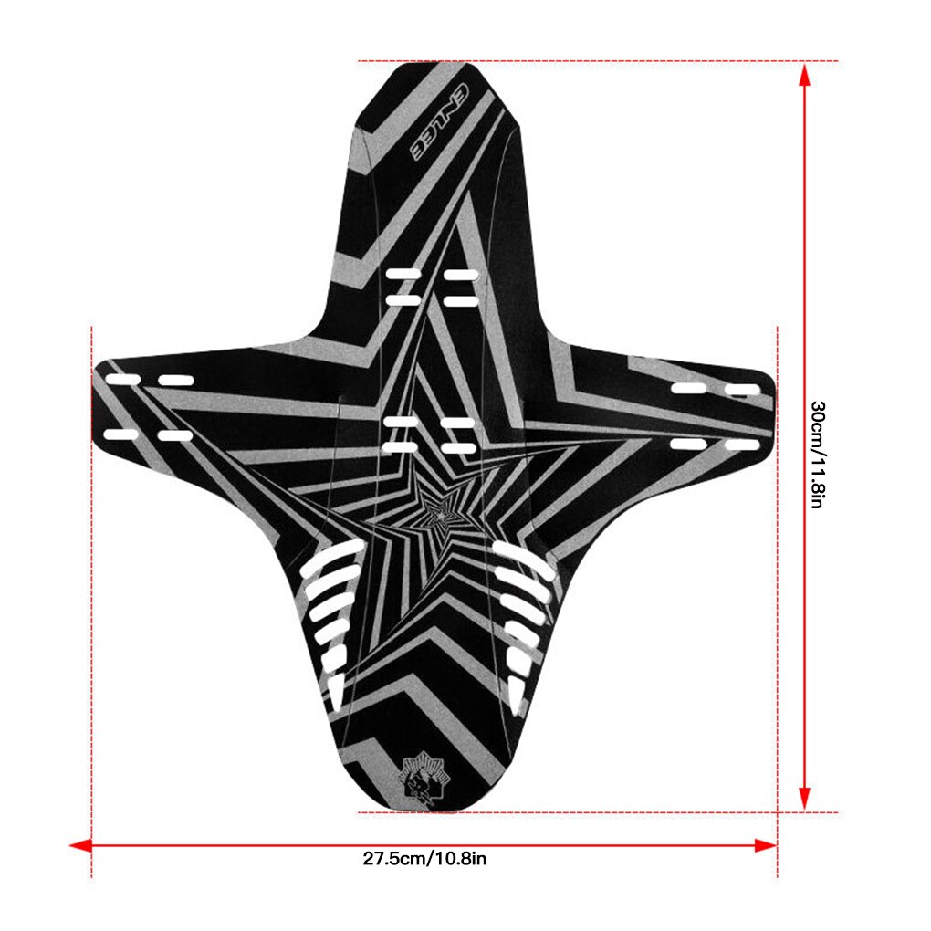 1Pc Mtb Mountain Road Fiets Spatbord Fiets Voor Achter Spatbord Fietsen Rainplate PP5 Materiaal Fiets Accessoires