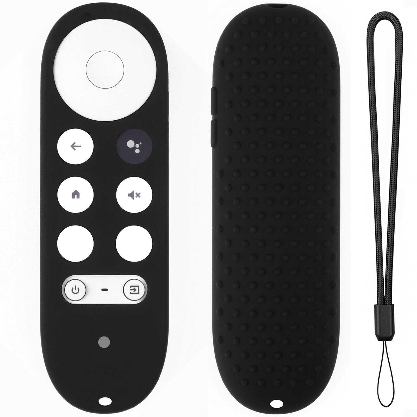 Control remoto cubierta de silicona caso para Google TV Control remoto por voz protector suave de silicona caso de la piel