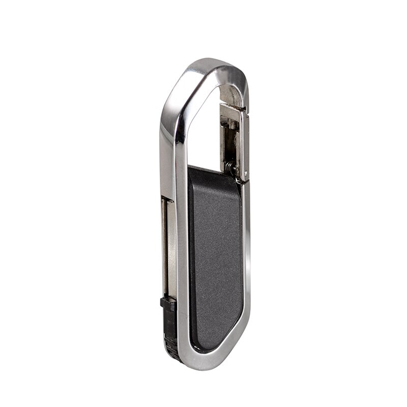 JASTER skóra USB2.0 karabinek pendrive biznes Flash Drive 4GB 8GB 16GB 32GB 64GB 128GB moda prezent darmowa wysyłka: 32GB / Black