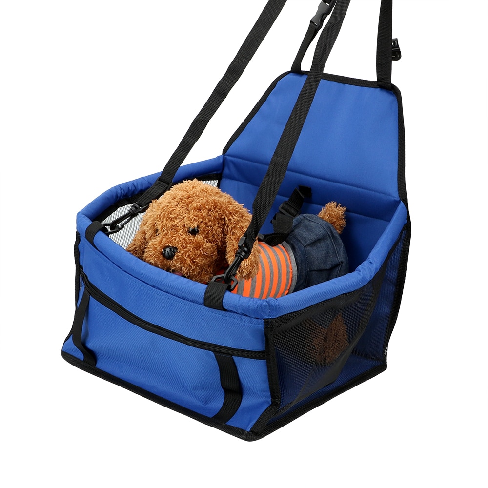 Niceyard folding hængekøje kæledyrs taske anti-slip sikkerhed hund kurv til katte hunde transporterer rejse hund bil sæde dækning