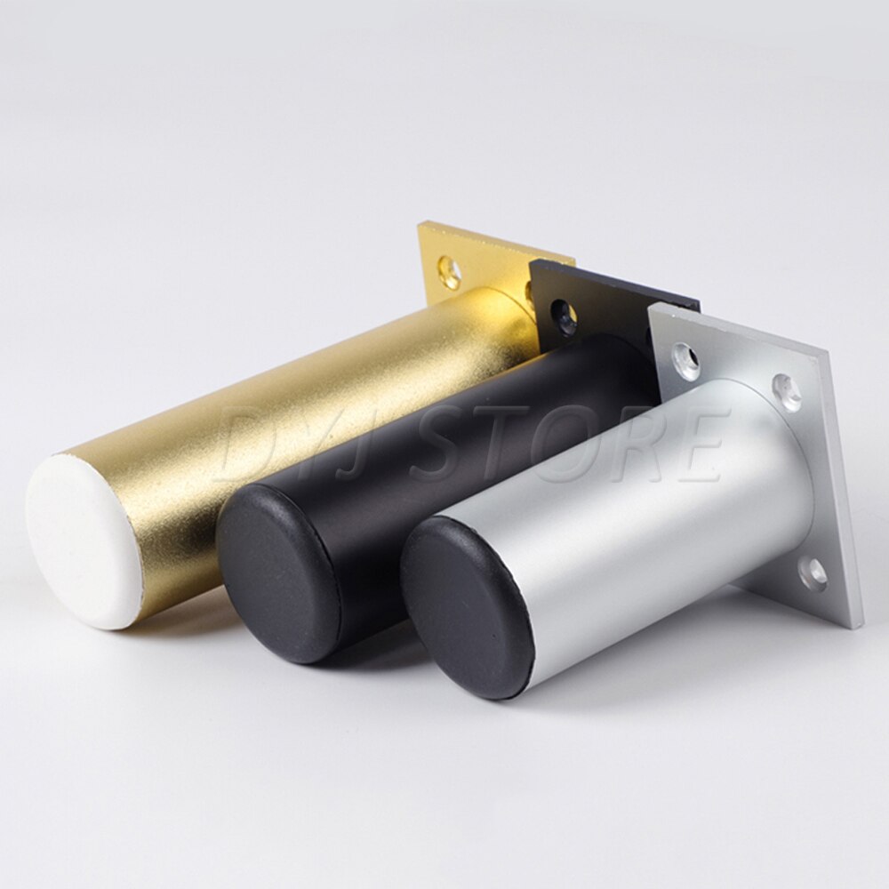 Pieds de meubles modernes en aluminium, 80-300mm, 2/4 pièces, réglables, couleur or, pour canapé, meuble TV, commode, lits