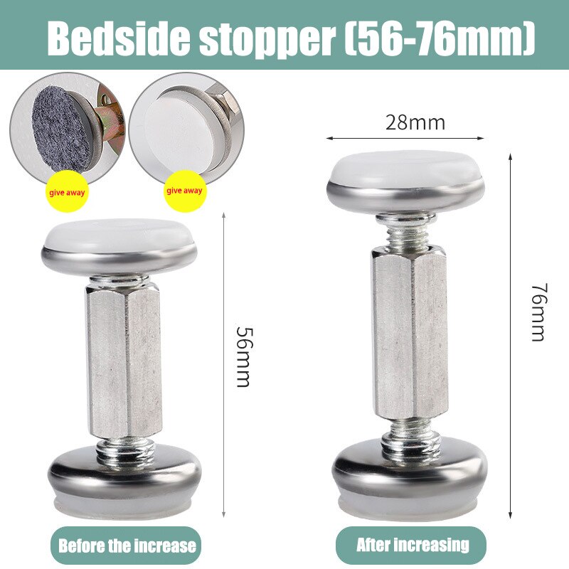 Threaded Bed Frame Bed Adjustable Anti-shake Tools Multifunction Telescopic Support Furniture Tools For Home