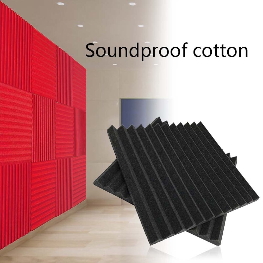 1PC Soundproofing Foam Fireproof Material Density Flame Retardant Sound Insulation Cotton Sound Absorbing Cotton