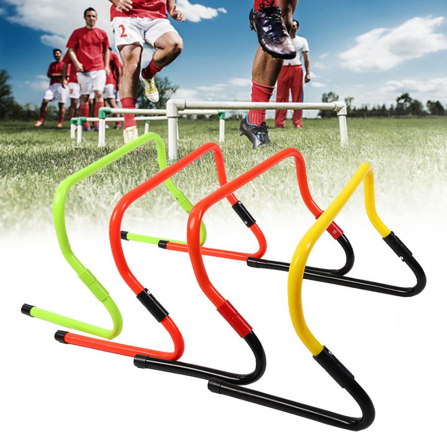 Soccer Training Agility Ladder Hurdle Height Adjustable 15/30cm Football Soccer Speed Agility Hurdle Soccer Training Equipment
