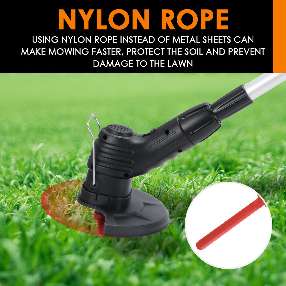 Mowers Portable Electric Grass Trimmer Lawn Mower Agricultural Cordless Weeder Garden Pruning Tool Brush Cutter