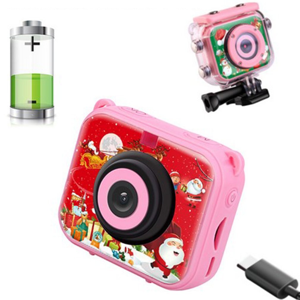Cartoon Children's Digital Camera Rechargeable High Definition Photo Filters Video Camera