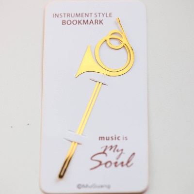 Marcapáginas con estilo de instrumento, de nota musical, papelería chapada en oro, suministros para oficina y escuela, marcador de libros
