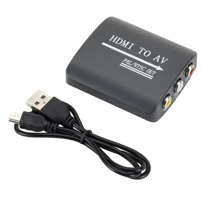 RGB zu (RCA) AV CVBS Signalkonverter Decoder Box Adapter für