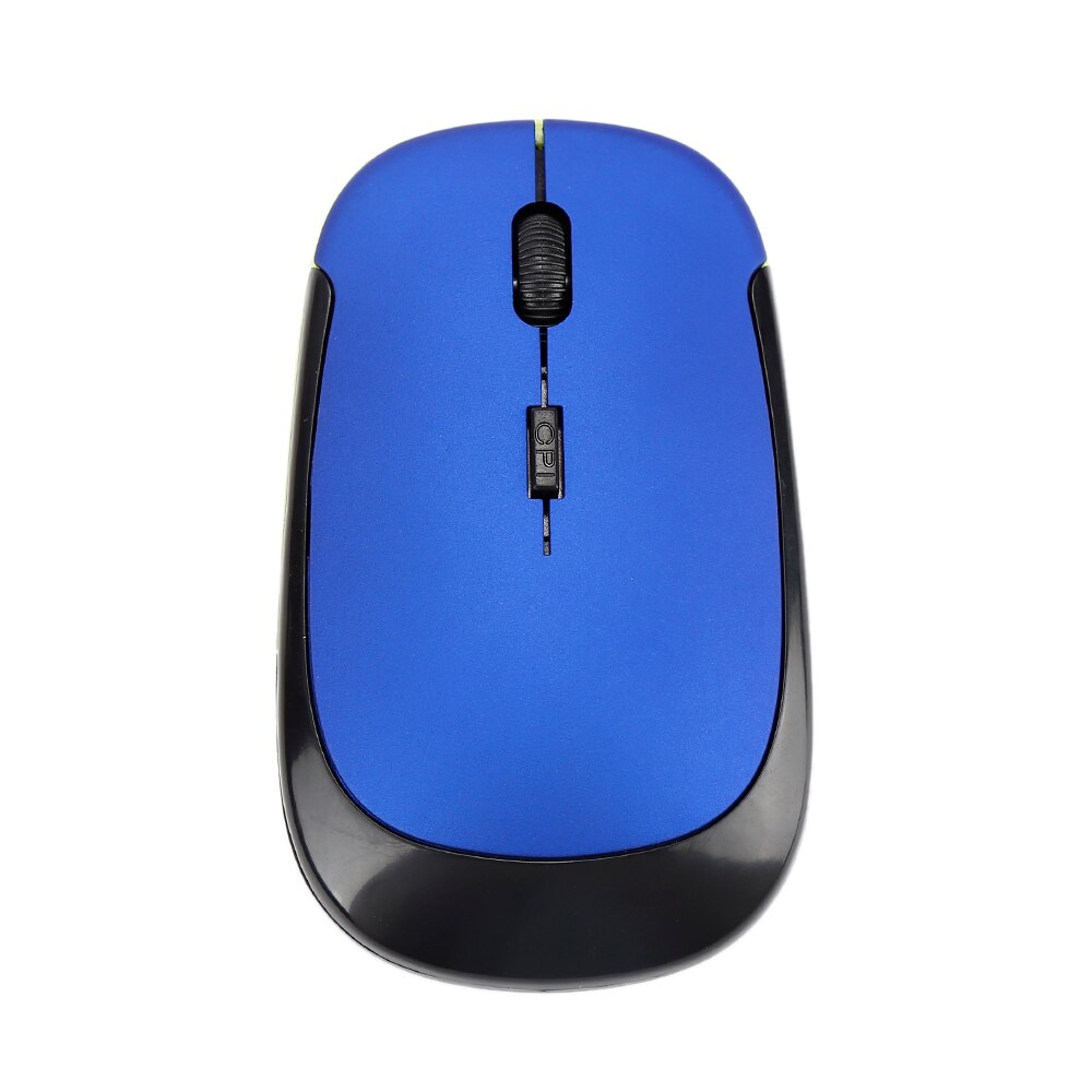 2.4GHz Wireless Mouse Optical 4 Buttons Mouse Gamer USB Receiver 1200DPI Wireless Mouse Gaming Mouse For Laptop Computer: Blue