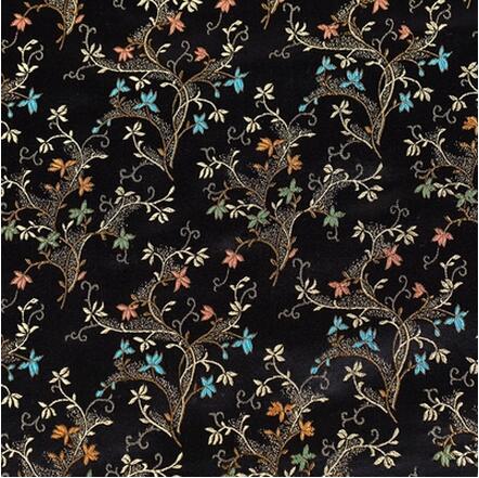 Tela Jacquard bordada con libélula CF01 para Boda China tradicional, Cheongsam Qipao, tela de seda de Mora, bolso de bricolaje, Material: NO2 facaishu 50x74cm