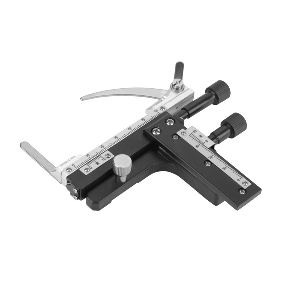 Microscoop Attachable Kruistafel X-Y Beweegbare Podium Remklauw Met Schaal Voor Microscoop Remklauwen