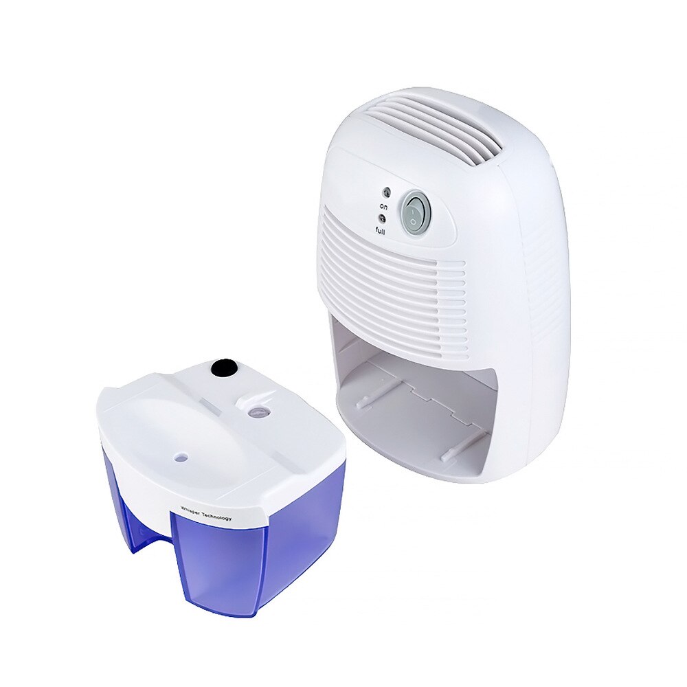 Mini Home Dehumidifier Air Dryer Moisture Absorber Electric Cooling Dryer with 500ML Water Tank for Home Bedroom Kitchen Office