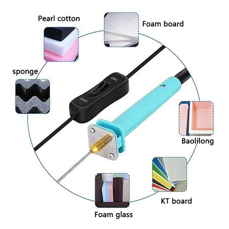 Foam Cutter Pen 10cm/15cm/20cm Electric Cutting Machine Pen Craft Knife Portable Styrofoam Cutting Pen DIY Cutting Tools