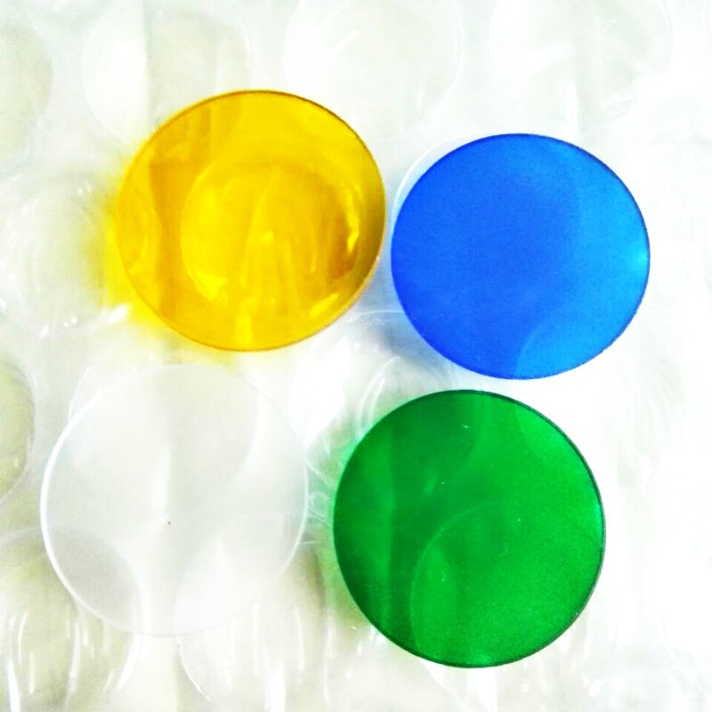 Microscope Filter 35 mm Optical Filter Blue Frosted Increase Image Contrast Sharpness