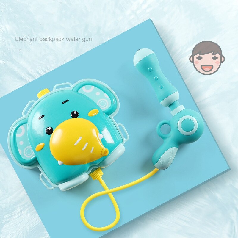 Sommer Kinder Wasser Spray Sprinkler Junge Mädchen Kinder Druck Rucksack Spielen Wasser Sprayer Outdoor Strand Spielzeug