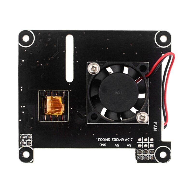 Top POE HAT For Raspberry Pi, IEEE802.3Af Standard, 5V 2.4A Output And 25X25mm Cooling Fan For Raspberry Pi 3B+/4B: Default Title