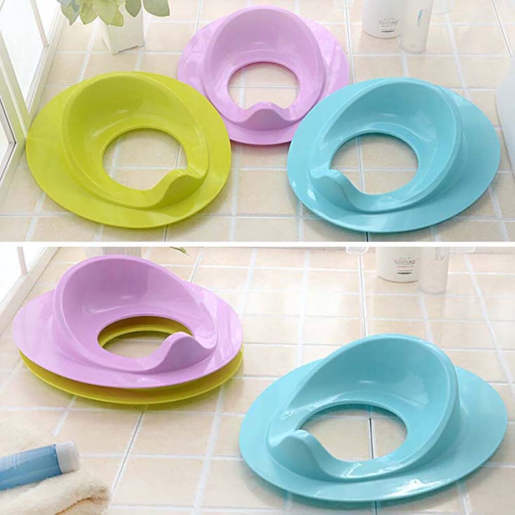 Plast potträning barn småbarn bebis pojkar flickor kudde matta toalettsits