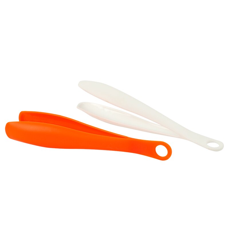 2 stk farve plastik madclips non-stick bambus grill klip grill klip køkken mad salat tangværktøj