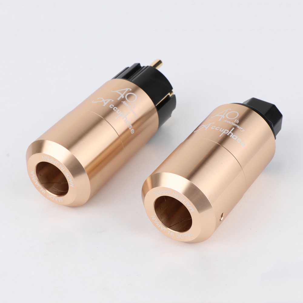 Pair EU Schuko Power plug IEC Connector AC power cord power cable plug DIY Mains