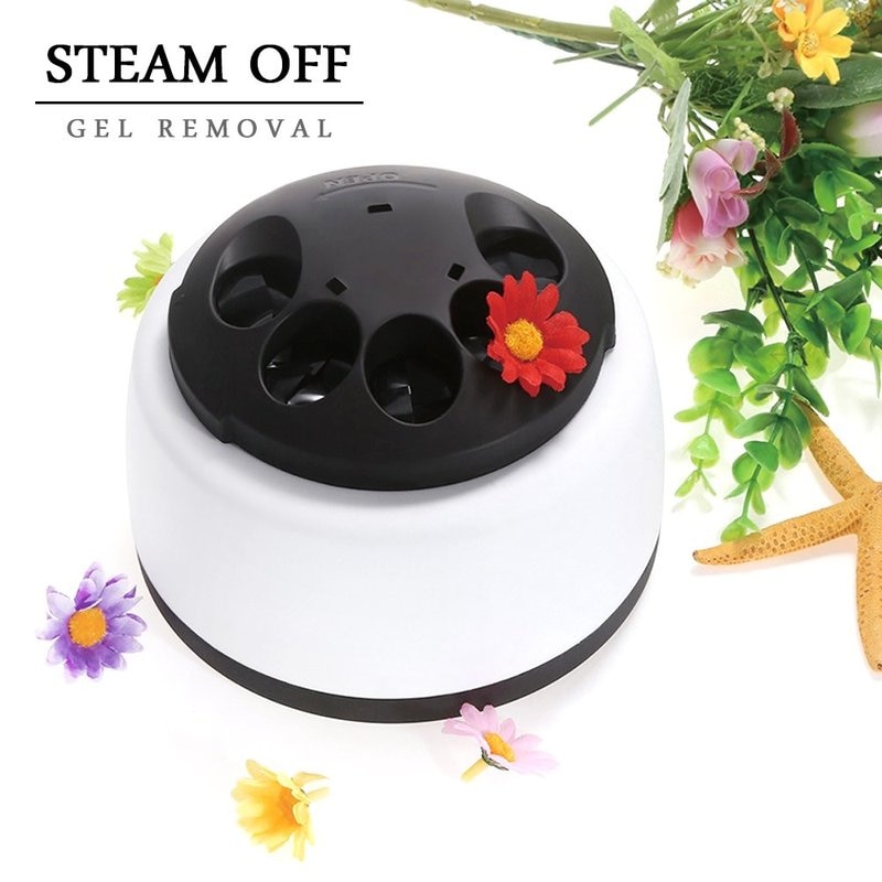 Máquina Eléctrica de eliminación de esmalte de Gel UV, vaporizador quitaesmalte de uñas de Gel para salón de uñas en casa