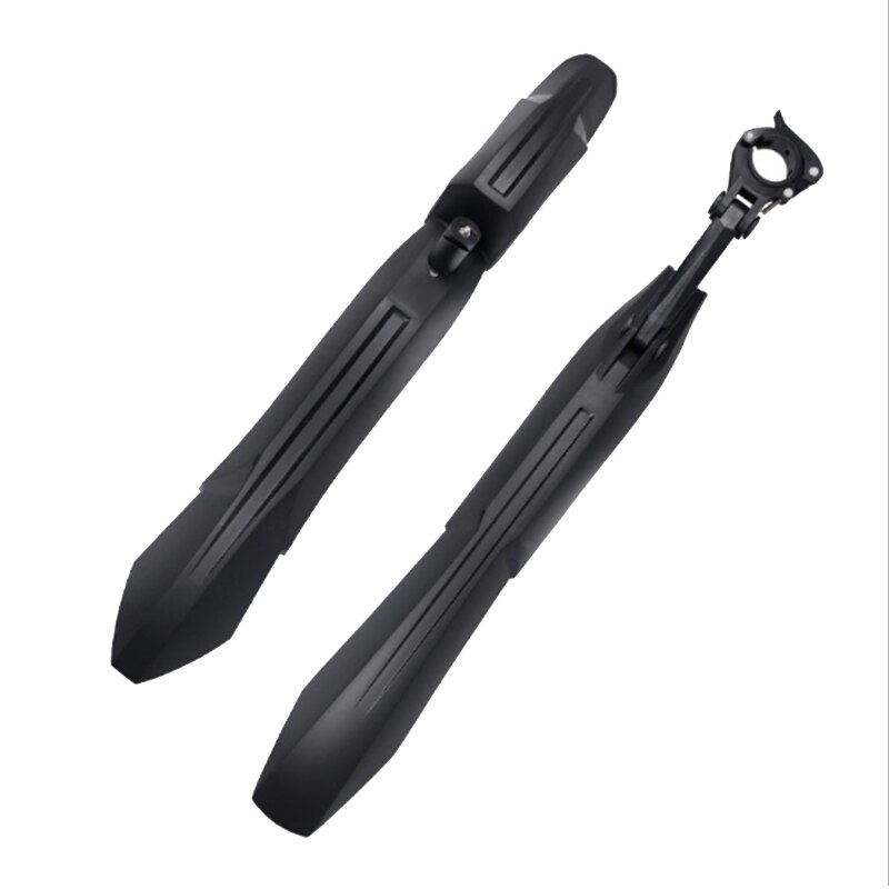 Guardabarros de bicicleta MTB 24 - 29 pulgadas guardabarros de rueda delantera/trasera accesorios de bicicleta práctico montaje Extra largo ancho