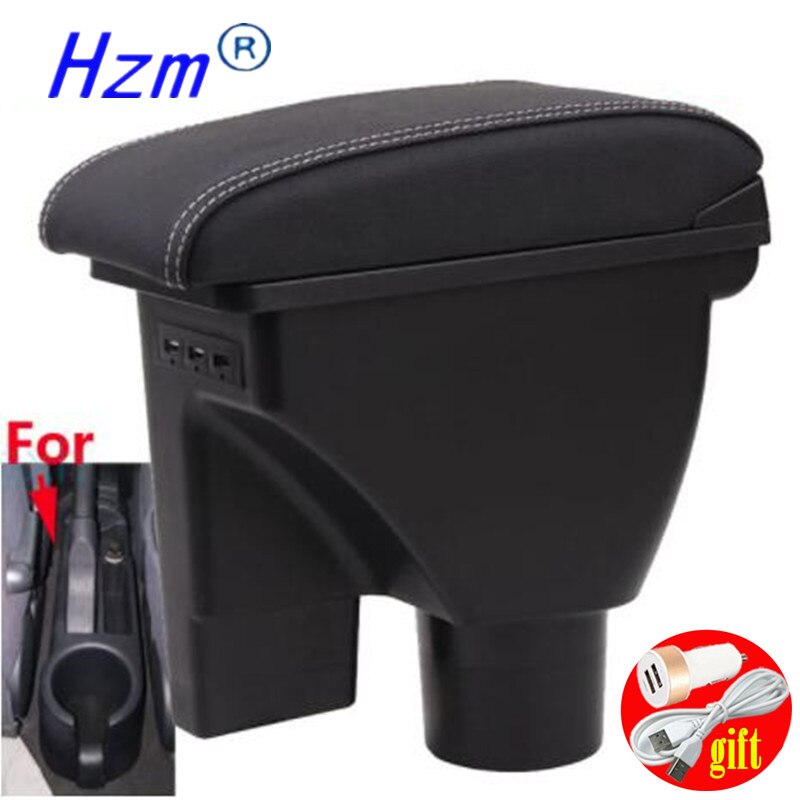 Dla HYUNDAI Getz podłokietnik części robić modernizacji dedykowany podłokietnik samochdoowy centrum pudełko robić przechowywania samochód akcesoria zespół USB łatwy w instalacji