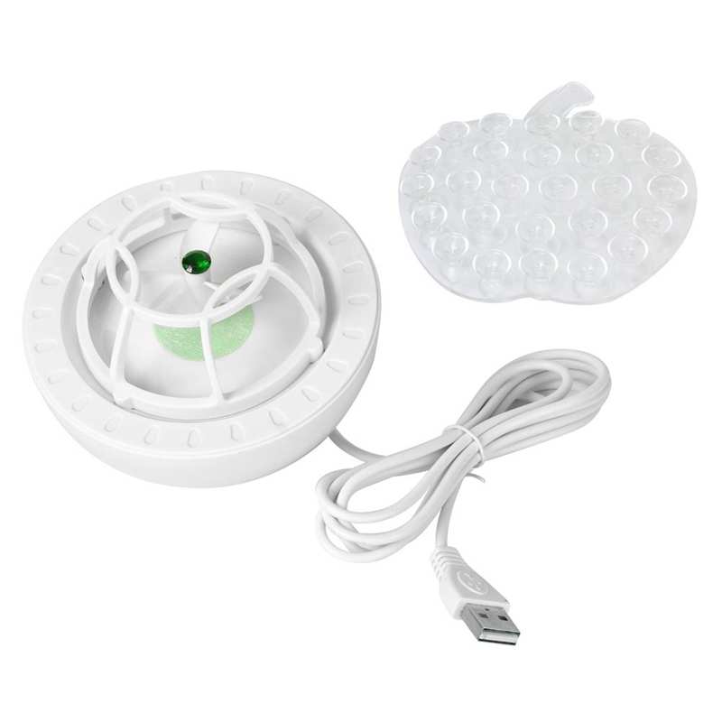 Minilimpiador ultrasónico multifuncional para lavavajillas, máquina de lavado de platos con USB, limpieza ultrasónica para el hogar: Rojo