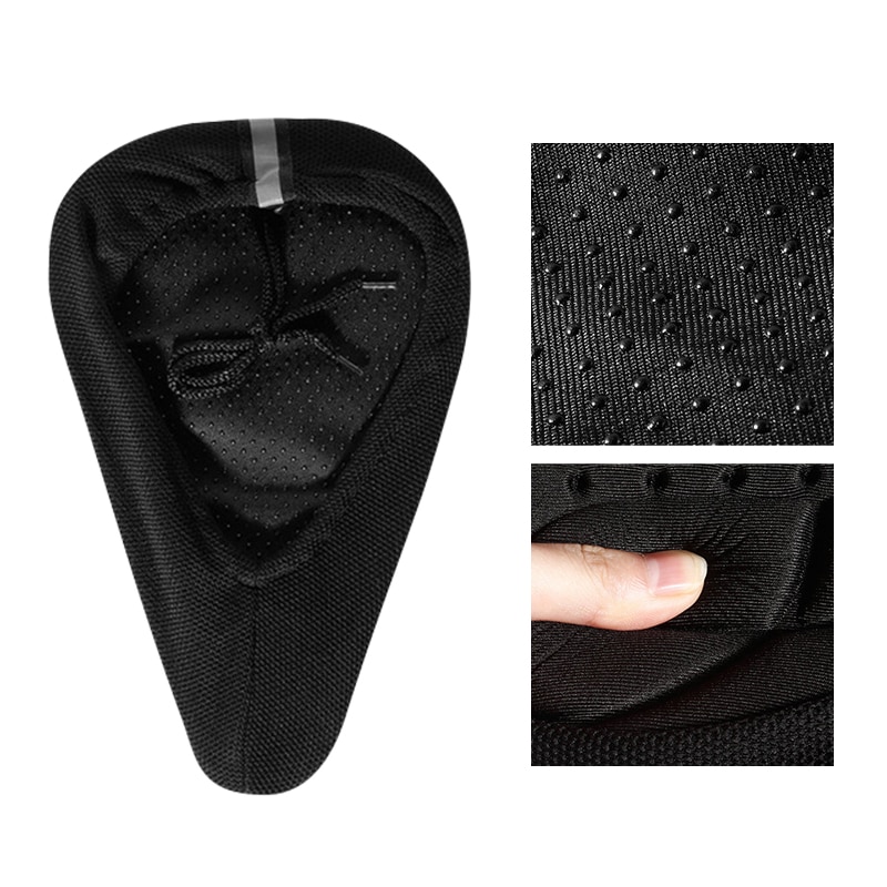 Zacht Fietszadel Seat Cover Fiets Kussen 3D Fietsen Spons Zadel Cover Outdoor Fiets Accessoires