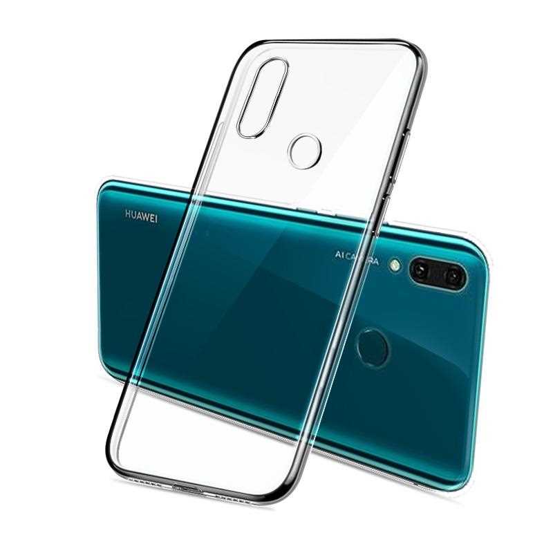 Ultra Sottile Trasparente Trasparente Caso Molle di TPU Per Huawei Y9 Y7 Y6 Pro 2019 Y9 Y6 Y3 Y5 Lite 2018 copertura Della Cassa del telefono