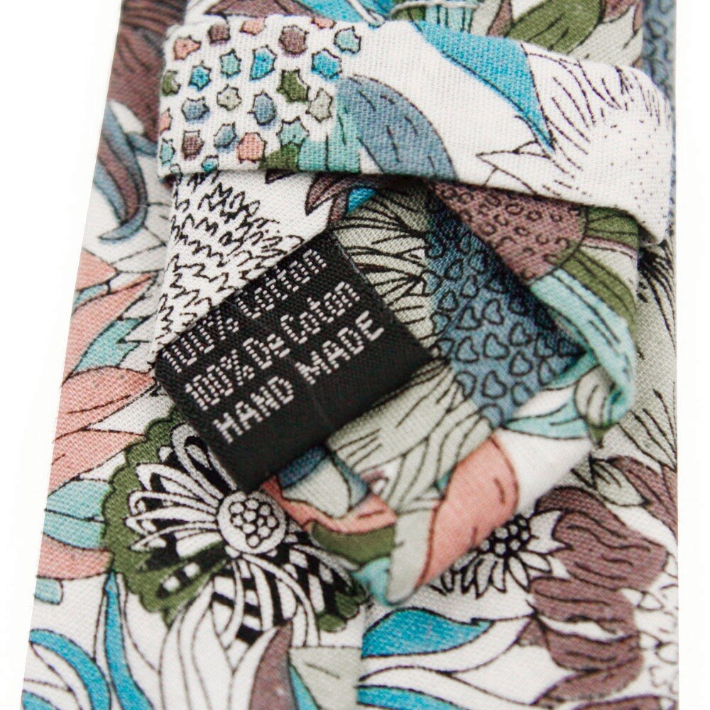 Children Tie 100% Cotton for School Kids Pre Tied Necktie Premium Family Boys and Girls