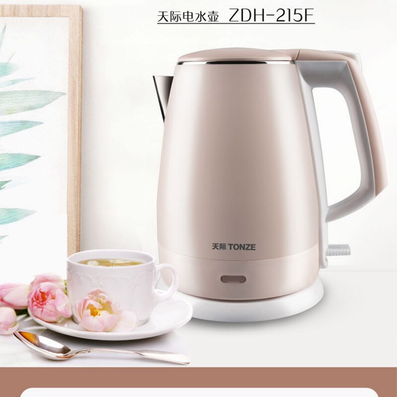 Stainless Steel Electric Kettle Automatic Power Off Large Capacity Boiling Kettle Water Jug Waterkoker Kitchen Utensils EB50SH