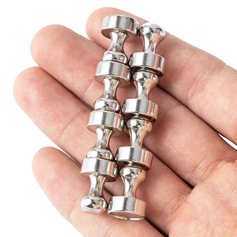 Metalowe mocne magnetyczne pinezki magnesy neodymowe tablica lodówka pinezka magnes mocy pinezki do biura szkoła