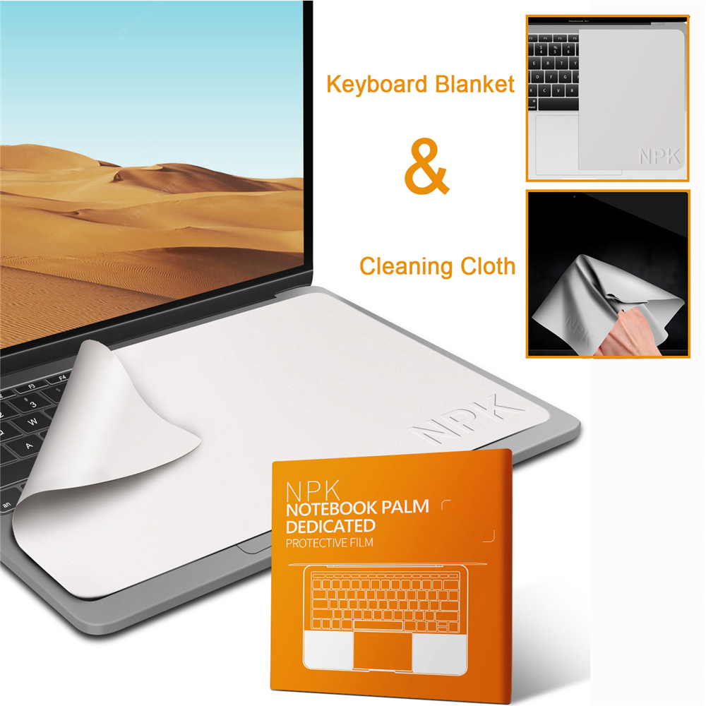 Microfiber Dustproof Protective Film Laptop Keyboard Blanket Cover Laptop Screen Cleaning Cloth For Macbook Pro 13/15-16 Inch