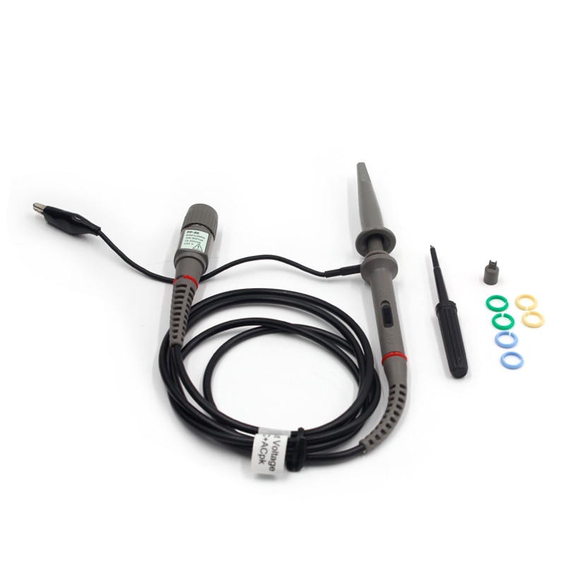 Hantek-sondas de Osciloscopio Digital x1 x10, 60MHZ, 100MHZ, 200MHZ, 250MHZ, accesorios para probador de Osciloscopio