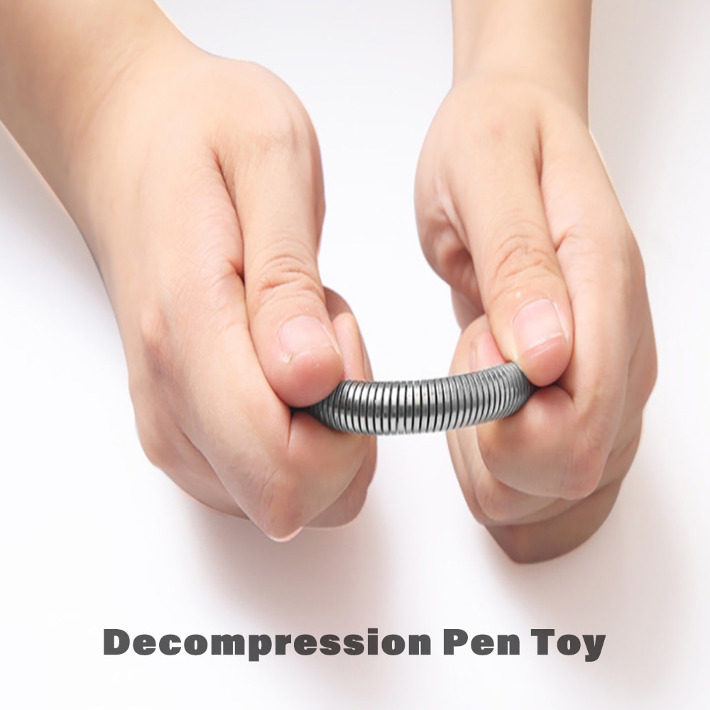 Funny Metal Decompression Pen Multi-Function Decompression Magnetic Pen Ballpoint anti-stress toys