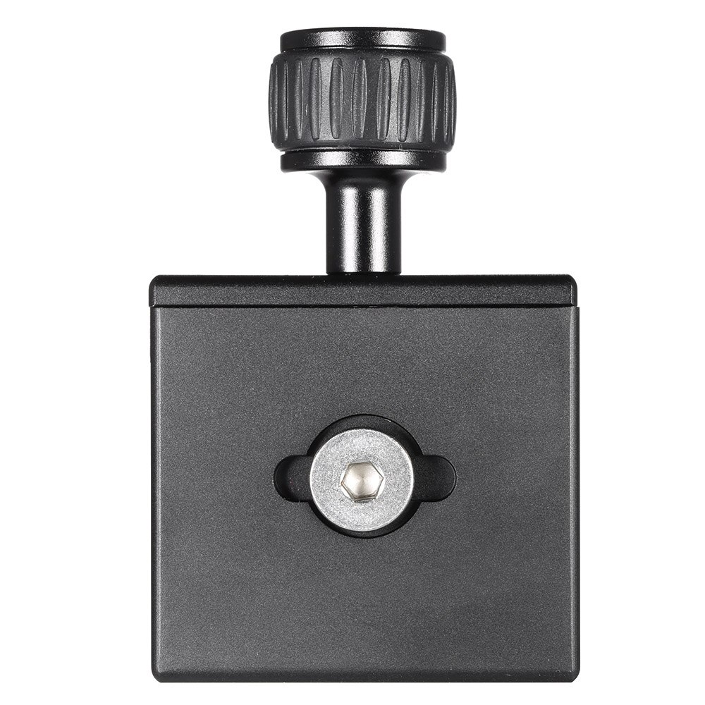 Andoer QR-50 Quick Release Plate Clamp Adapter with Built-in Bubble Level for Arca Swiss RRS Wimberley Tripod Ball Head