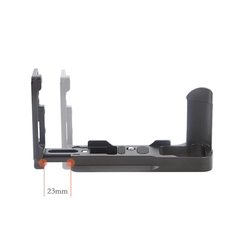 L suporte de aperto de mão suporte da câmera l placa vertical 3 em 1 para olympus E-M5 mark iii