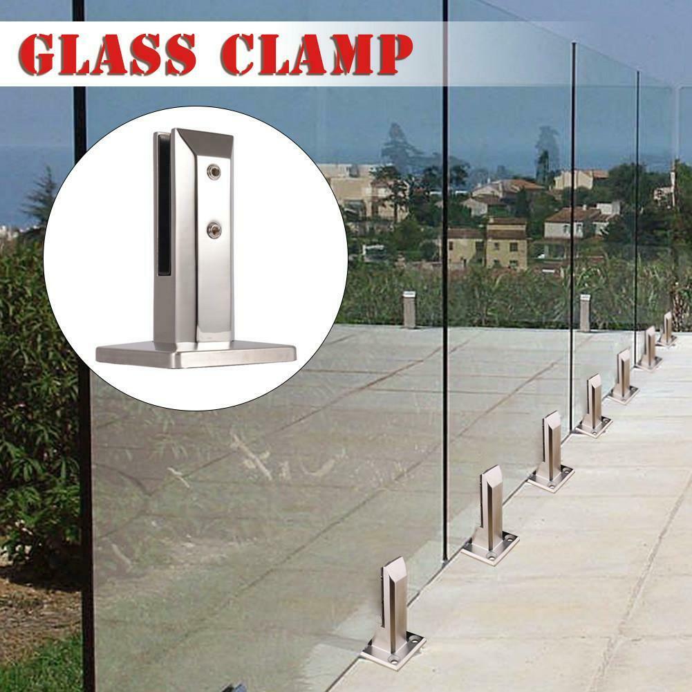 Floor-standing staircase balcony swimming pool stainless steel high hardness glass nail stair railing railing clamp THIN889