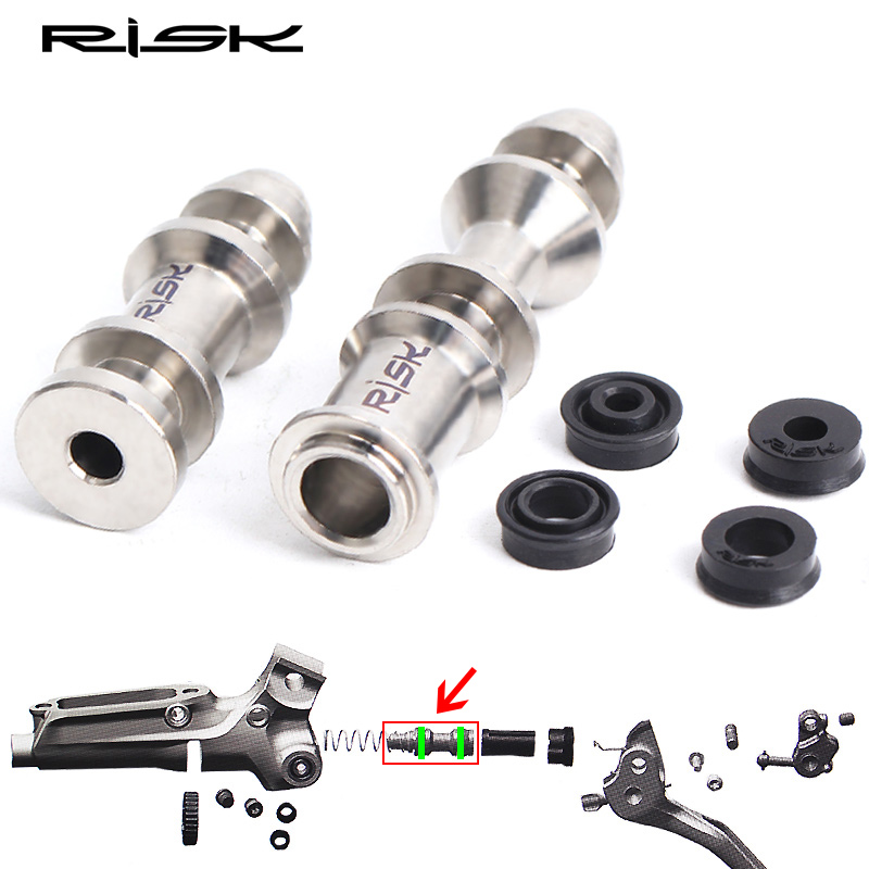 Risk disco de freio de liga de titânio, peça de reparo de pistão de freio a disco para guia sram avid r re rs rsc db5 t tl série peças de bicicleta