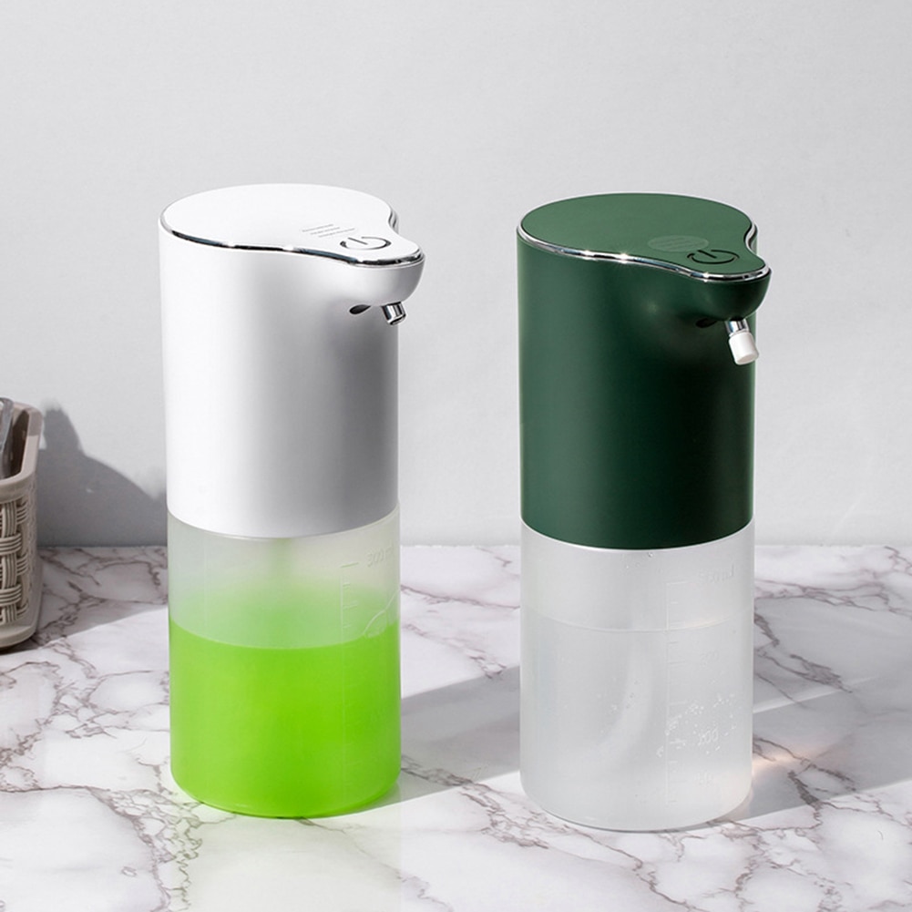 300ml USB Sanitizer Machine Automatic Induction Liquid Soap Foam Dispenser for Public Contact-free Kitchen Bathroom Acceries